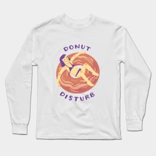 Donut Disturb - Girl Long Sleeve T-Shirt